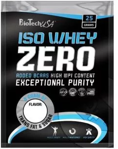 Протеїн Biotech ISO Whey Zero 25 г Ваніль (5999076222711)