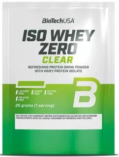 Протеїн Biotech ISO Whey Zero Clear 25 г Лайм (5999076237272)