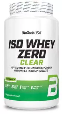 Протеин Biotech ISO Whey Zero Clear 1362 г Персиковый чай (5999076237197)