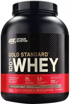 Протеин Optimum Nutrition 100% Whey Gold Standard 2.27 кг Chocolate Malt (748927022346)