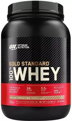 Протеїн Optimum Nutrition 100% Whey Gold Standard 909 г Mocha Cappuccino (748927026245)