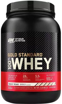 Протеїн Optimum Nutrition 100% Whey Gold Standard 909 г Rocky Road (748927027877)