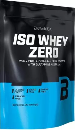 Протеїн Biotech ISO Whey Zero 500 г Шоколад-Тоффі (5999076222421)