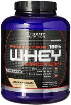 Протеїн Ultimate Nutrition Prostar Whey Protein 2.39 кг Cookies Cream (099071001290)