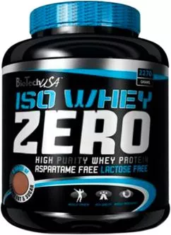 Протеин Biotech ISO Whey Zero Lactose Free 2270 г Белый шоколад (5999076223046)