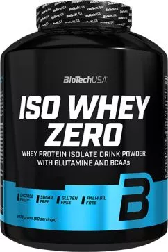 Протеин Biotech ISO Whey Zero Lactose Free 2270 г Шоколад (5999076223015)
