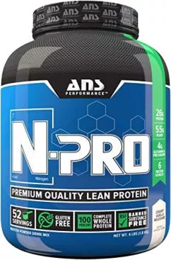 Протеїн ANS Performance N-PRO Premium Protein Молочний шейк з вершковою ваніллю 1.8 кг (483258)