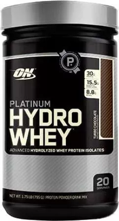 Протеїн Optimum Nutrition Platinum Hydrowhey 795 г Turbo Chocolate (748927026429)