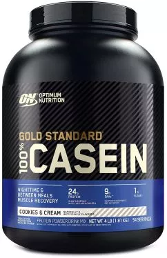 Казеїн Optimum Nutrition 100% Casein Protein 1.818 кг Cookies n Cream (748927024289)