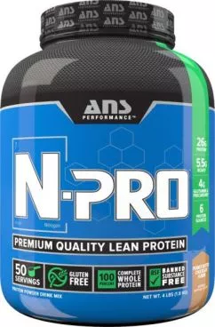 Протеїн ANS Performance N-PRO Premium Protein Суміш арахісового масла з шоколадом 1.8 кг (483259)