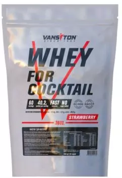Протеїн Vansiton FOR COCKTAILS 3.6 кг Strawberry (4820106591235)