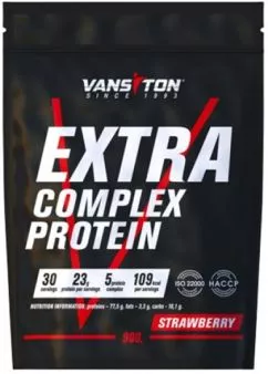 Протеин Vansiton EXTRA 900 г Strawberry (4820106590993)