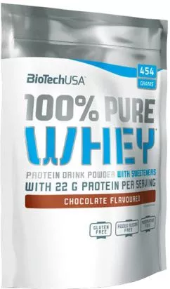 Протеїн Biotech 100% Pure Whey 454 г Cinnamon Roll (5999076238408)