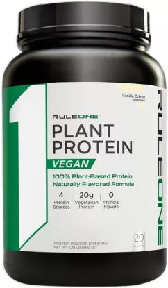 Протеин R1 (Rule One) Plant Protein 580 г Vanilla cream (837234107843)