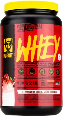 Протеїн Mutant Whey 908 г — Strawberry Cream (627933027326)