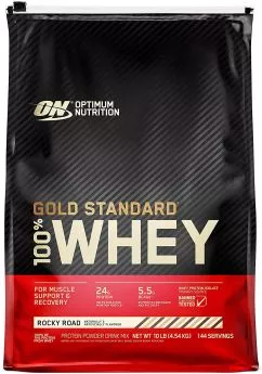 Протеїн Optimum Nutrition 100% Whey Gold Standard 4.54 кг Американський пиріг Rocky Road (748927028720)