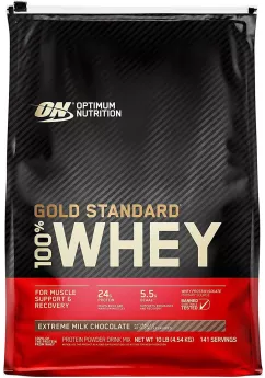 Протеїн Optimum Nutrition 100% Whey Gold Standard 4.54 кг Extreme Milk Chocolate (748927053159)