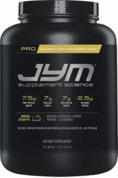 Протеин JYM PRO JYM Protein Powder 1814 грамм Банановый пирог с кремом (104645-1)