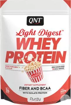 Протеин QNT Light Digest Whey protein 0.5 кг Popcorn (5404017400153)