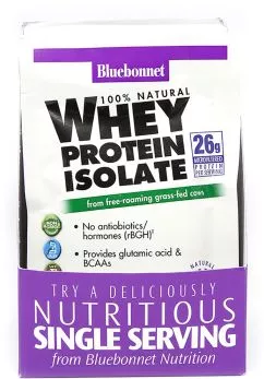 Ізолят сироваткового білка Мікс Ягід Whey Protein Isolate Bluebonnet Nutrition 8 пакетиків (743715015791)