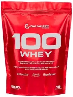 Протеин Galvanize Chrome 100 Whey 500 г пакет strawberry white chocolate (5999105902232)