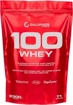 Протеїн Galvanize Chrome 100 Whey 2300 г пакет french vanilla (5999105902263)