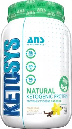 Протеїн ANS Performance Ketosys Natural Ketogenic 886 г Ваніль (659153875845)