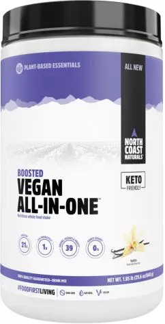 Протеин North Coast Naturals Vegan All-In-One 840 г Vanilla (627933101514)