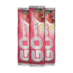 Фітнес батончик BioTech Go Energy Bar 40 г strawberry in yogurt (5452)