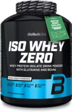 Протеин Biotech IsoWhey Zero Lactose Free 1816 г Клубника (5999076233502)