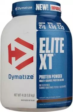 Протеїн Dymatize Nutrition Elite XT 1.8 кг Rich Vanilla (705016920143)