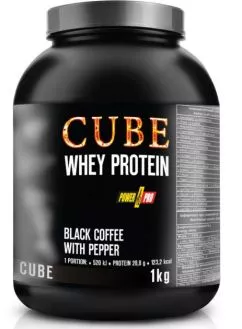 Протеин Power Pro CUBE Whey Protein, 1 кг Кофе с перцем (347801)