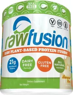 Рослинний протеїн SAN Nutrition Rawfusion 460 г зі смаком банана та горіхів (672898530497)