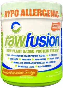 Рослинний протеїн SAN Nutrition Rawfusion 460 г зі смаком шоколадно-арахісового фаджу (672898530527)