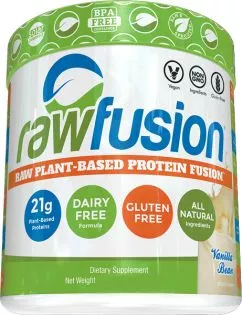 Рослинний протеїн SAN Nutrition Rawfusion 460 г зі смаком ванільних бобів (672898530503)