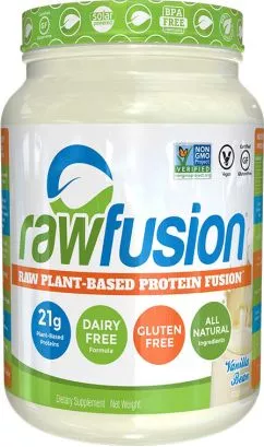 Рослинний протеїн SAN Nutrition Rawfusion 930 г зі смаком ванільних бобів (672898530565)