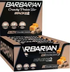 Батончик протеиновый STACKER 2 - BARBARIAN PROTEIN BAR CHOCOLATE CARAMEL 55г Шоколад-Карамель (8717472073099)