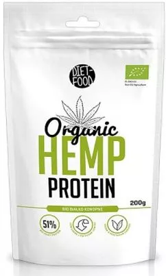 Біоконопляний протеїн Diet Food organic hamp protein 200 г (1083055)
