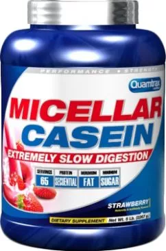 Протеин Quamtrax Micellar Casein 2.2 кг Клубника (8436046970861)