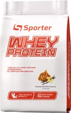Протеїн Sporter Whey Protein – 700 г Арахісова паста-ваніль (4820249721391)