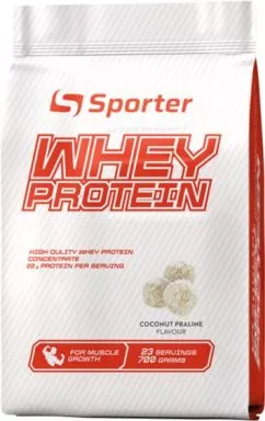 Протеїн Sporter Whey Protein - 700 г Кокос (4820249721308)