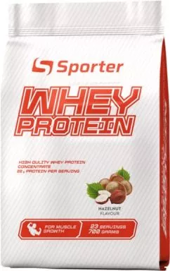 Протеїн Sporter Whey Protein - 700 г Фундук (4820249721377)