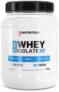 Протеин 7Nutrition Natural Whey Isolate 90 500 г (5903111089818)