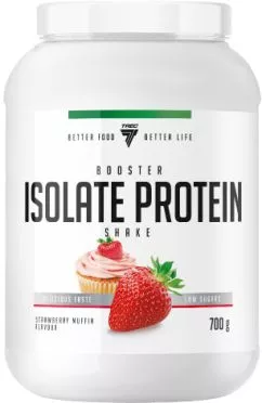 Ізолят протеїну Trec Nutrition Booster Isolate Protein 700 г Полуниця-Мафін (5902114017149)