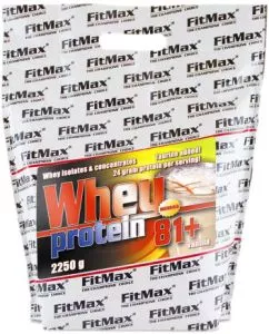 Протеин FitMax Whey Protein 81+ 2250 г Ваниль (5908264416221)