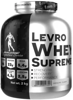 Протеин Kevin Levrone Levro Whey Supreme 2000 г Клубника (5903719210201)