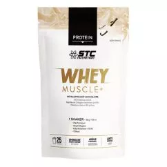 Протеїн STC Вей Мускул+ Ваніль / WHEY MUSCLE+ PROTEIN VANILLA - протеїн для нарощування м'язів, 750 г (SNS30)