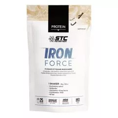 Протеїн STC Айрон Форс Ваніль / IRON FORCE PROTEIN VANILLA - Протеїн для сили та об'єму м'язів, 750 г (SNS09)