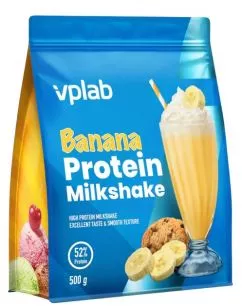Протеїновий молочний коктейль VPlab Protein Milkshake банан 500г (2022-10-0488)