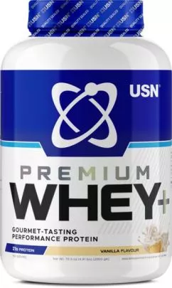 Протеїн USN Whey+ Premium Protein 2 кг Vanilla (27132)